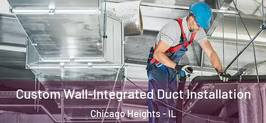  Custom Wall-Integrated Duct Installation Chicago Heights - IL